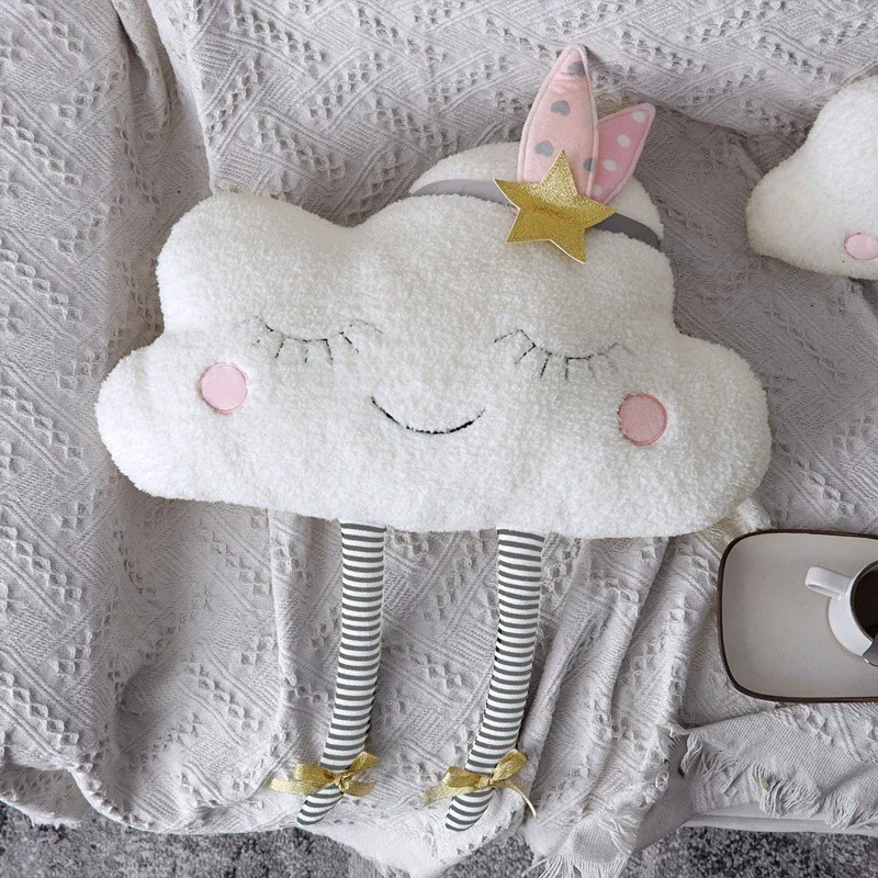 Cloud Plush Toy Decorative Cus - Bolster Cushion Round review and price