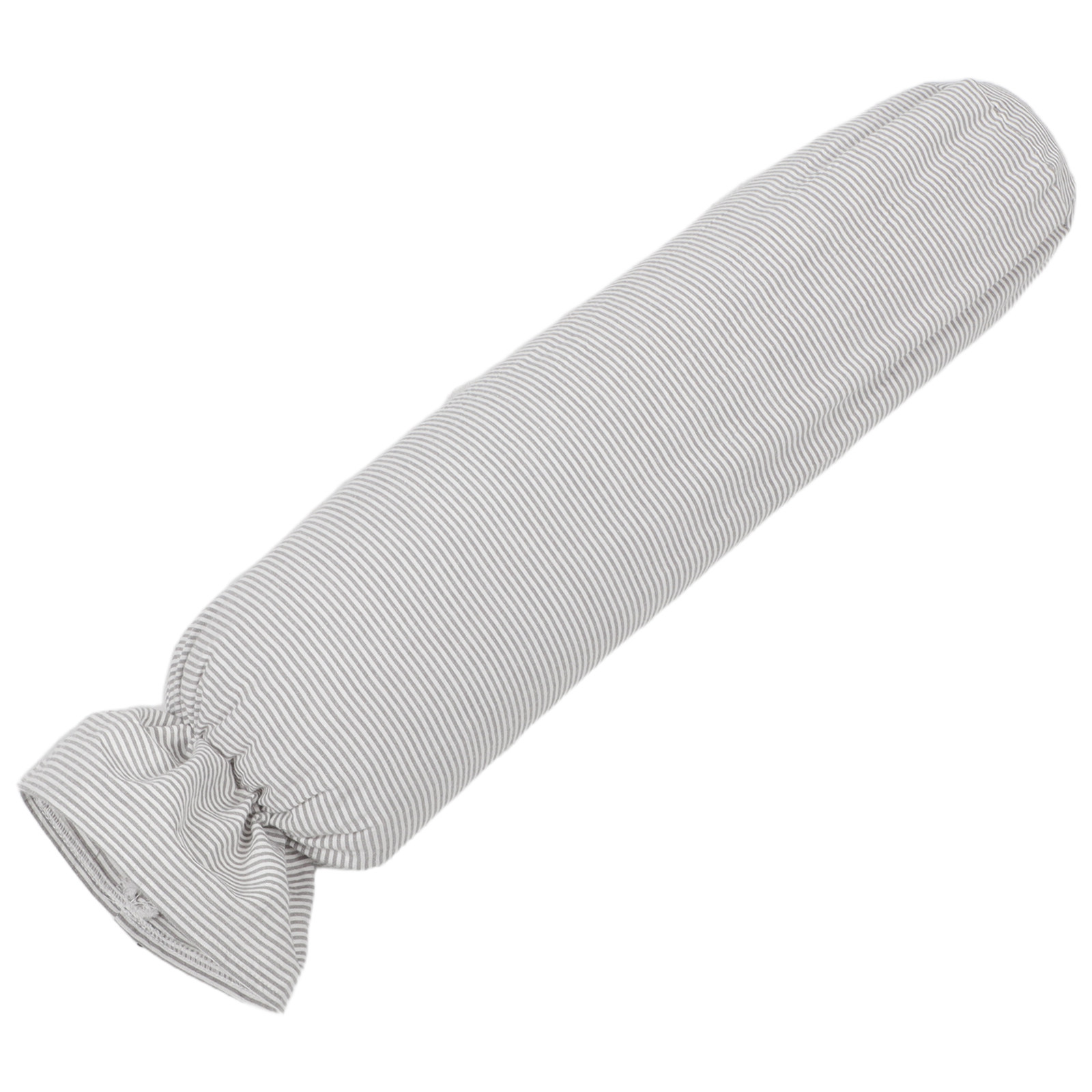 Light Grey Cylinder Neck Pillo - Bolster Cushion Round review and price