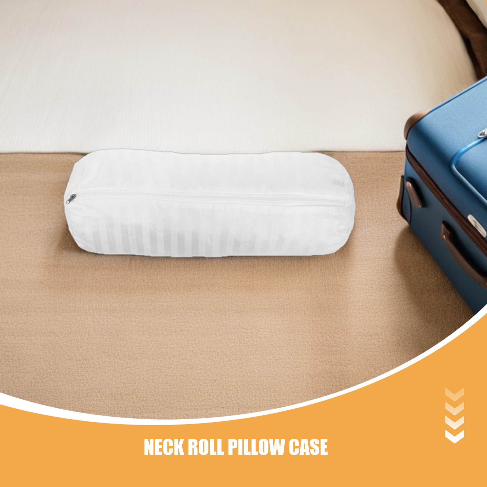 2Pcs Cervical Neck Roll Pillow - Bolster Cushion Round review and price