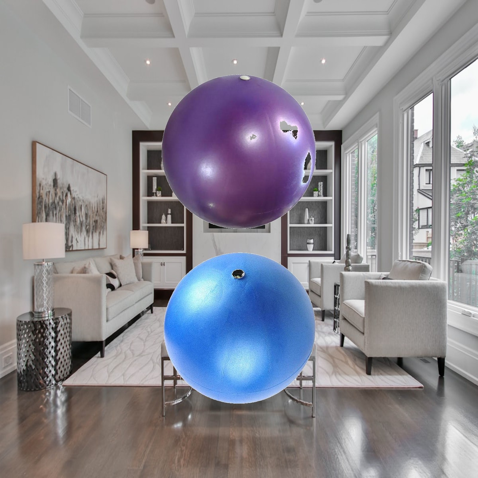 Fitness Yoga Ball 25cm Mini Pi - Pilates Yoga Or review and price