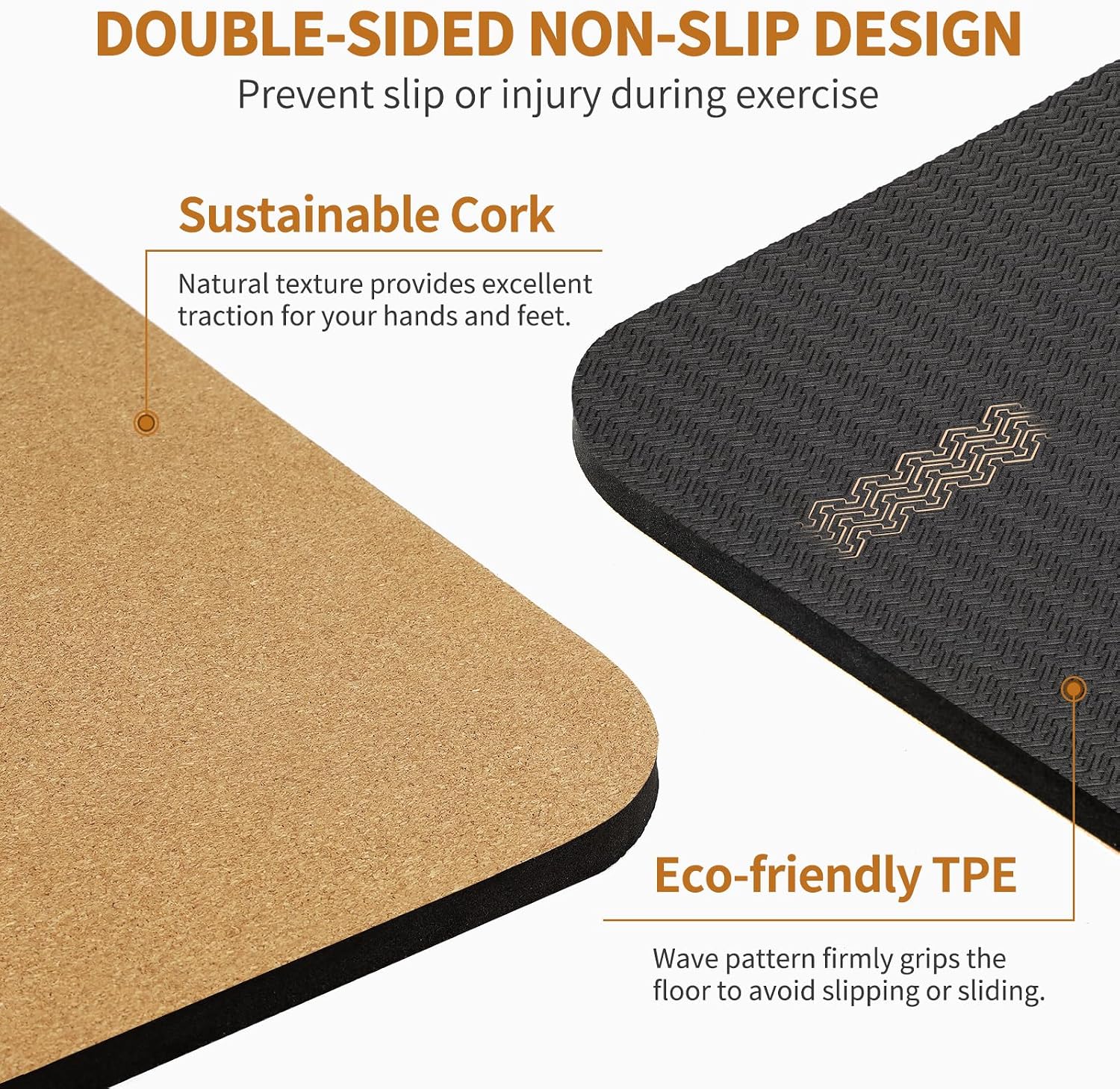 Extra Large Natural Cork Yoga  - Pilates Yoga Or review and price