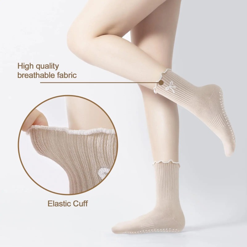 Professional Yoga Socks, Cotto - Pilates & Yoga Studio Alineacion review and price