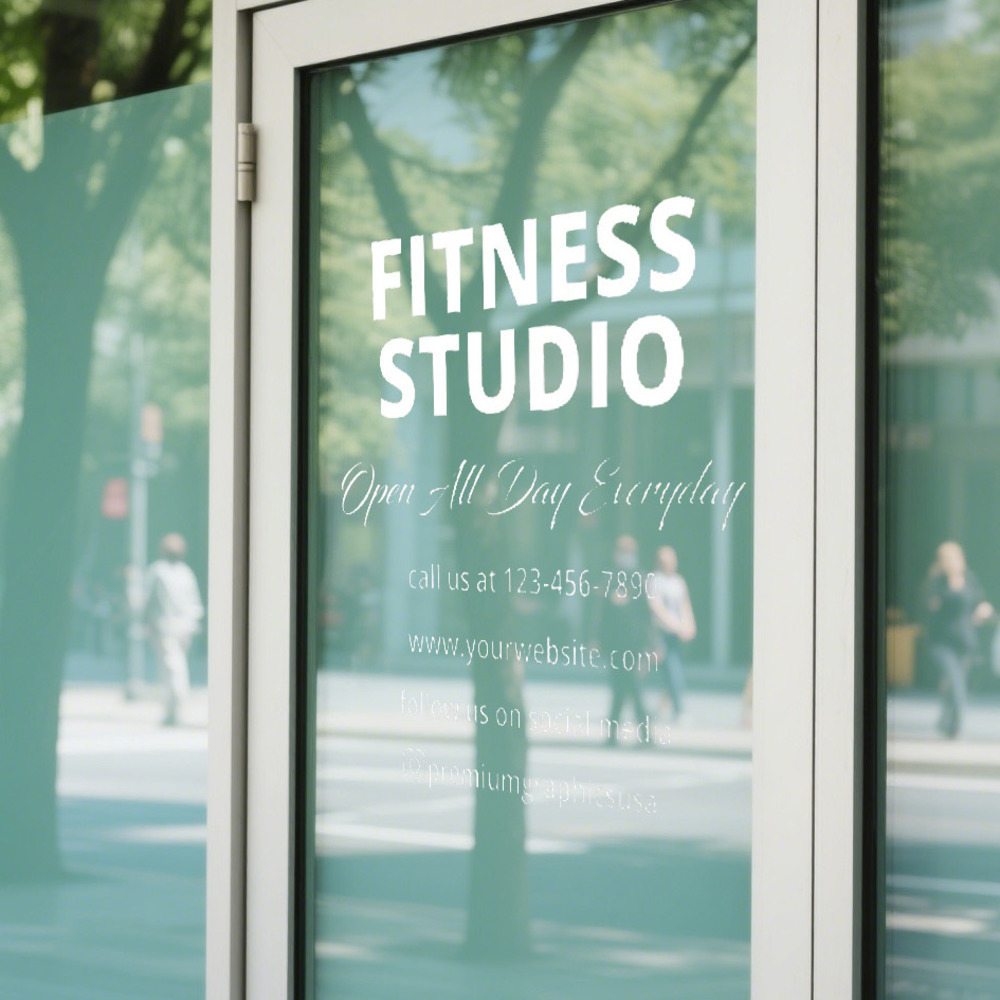 Customizable Studio Window Dec - Pilates Yoga Or review and price