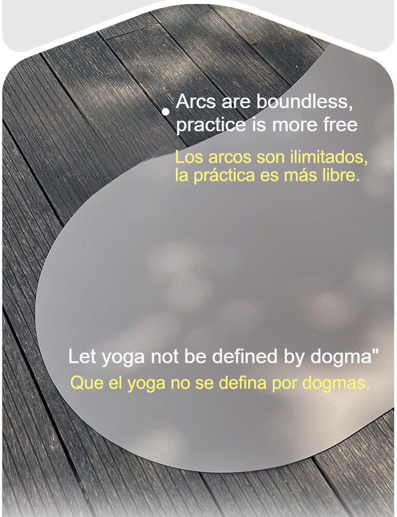 5mm Oval PU Natural Rubber Yog - Pilates Yoga Or review and price