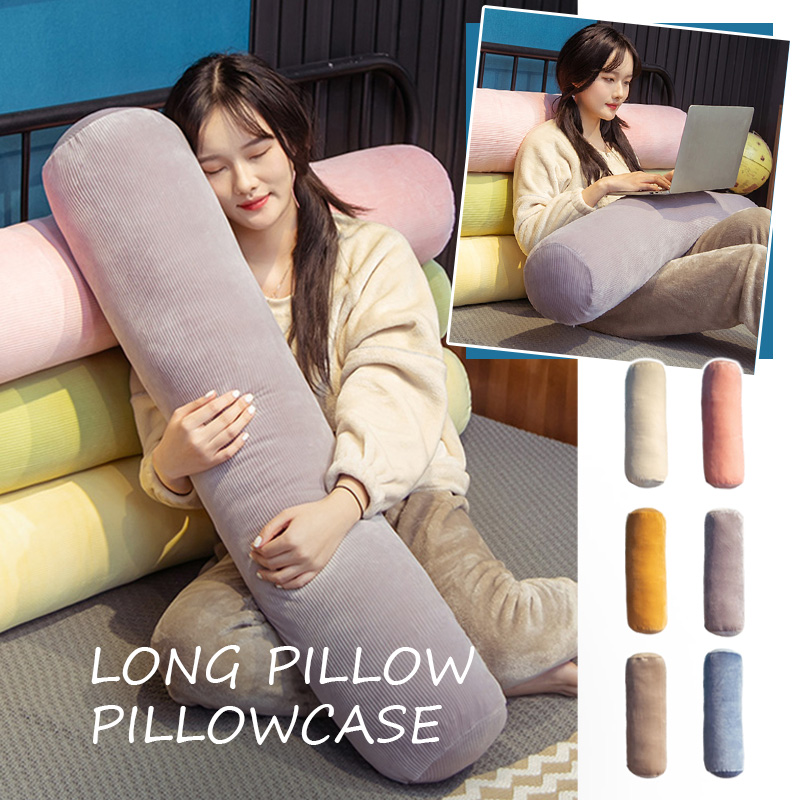 Soft Long Cylindrical Pillowca - Bolster Cushion Round review and price