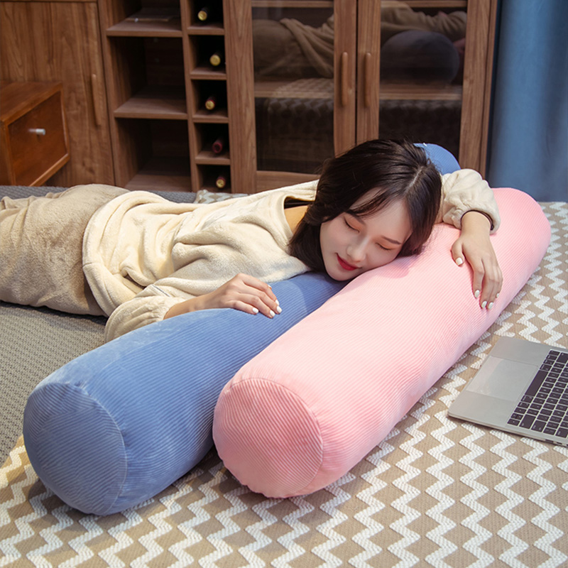 Soft Long Cylindrical Pillowca - Bolster Cushion Round review and price