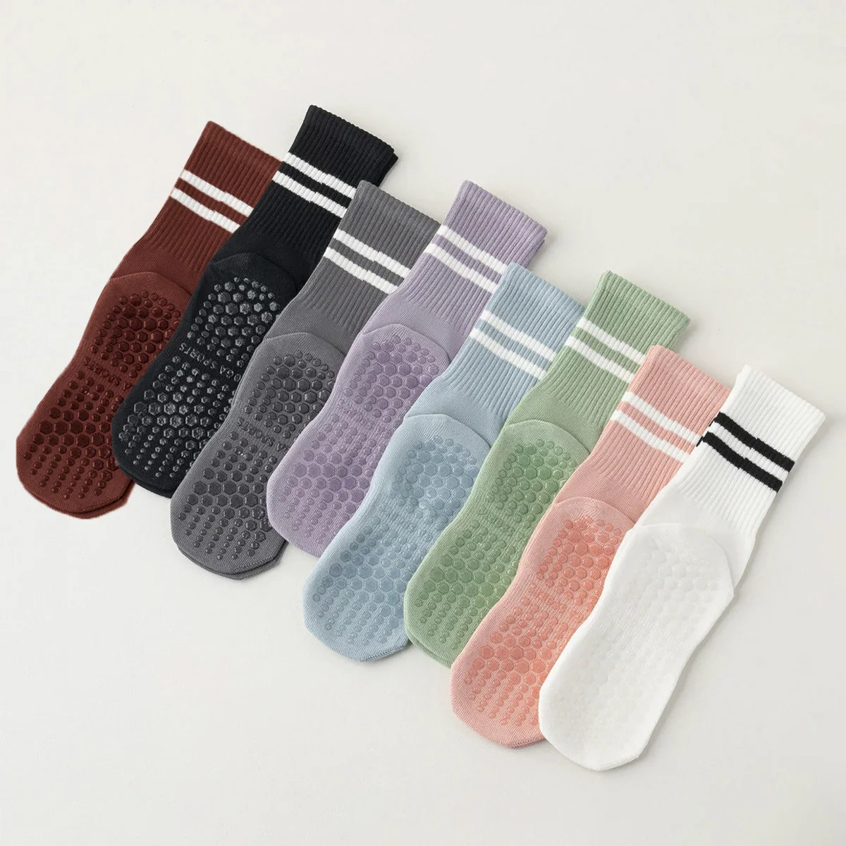 3 Pairs Long Yoga Socks with G - Pilates Yoga Barre review and price