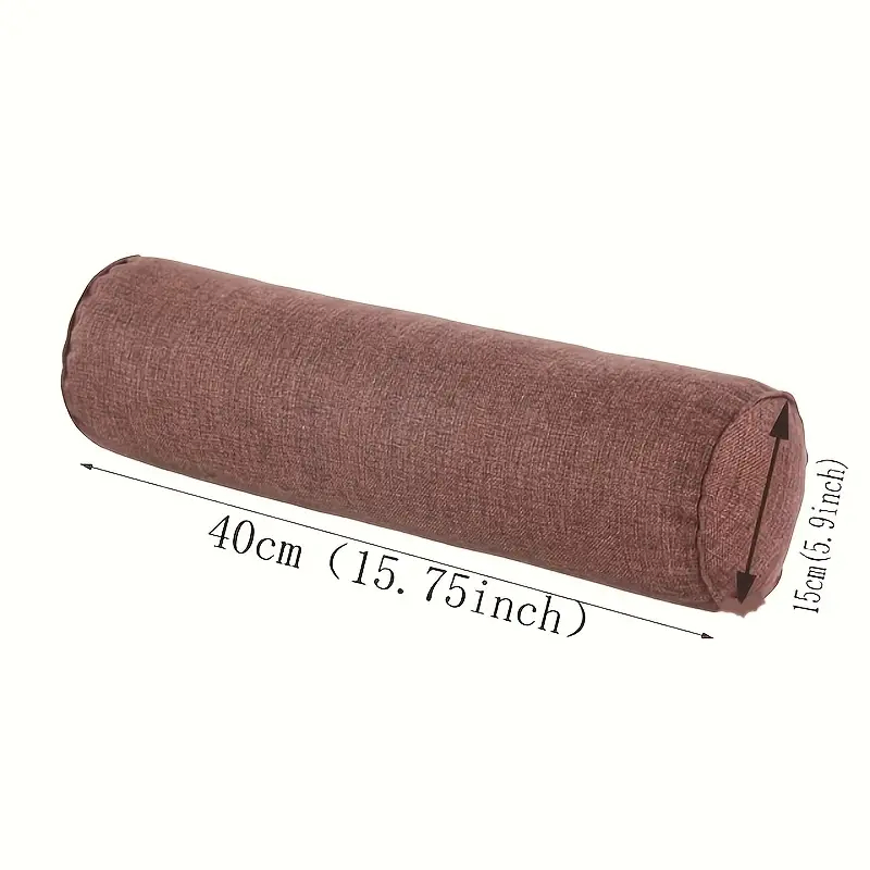 1pc Linen Body Pillow Cover, L - Bolster Cushion Round review and price