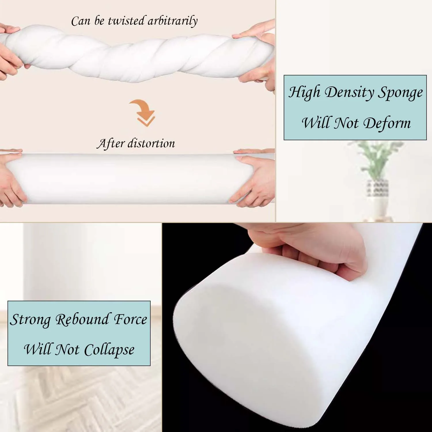 10cm Diameters Linen Cylinder  - Bolster Cushion Round review and price