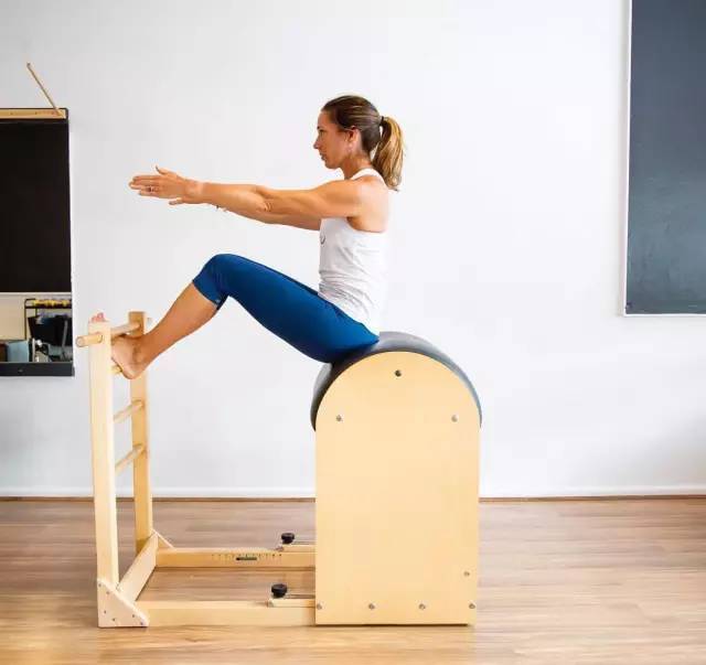 Brown Oak Fitness Equipment Ad - Pilates Yoga Or review and price