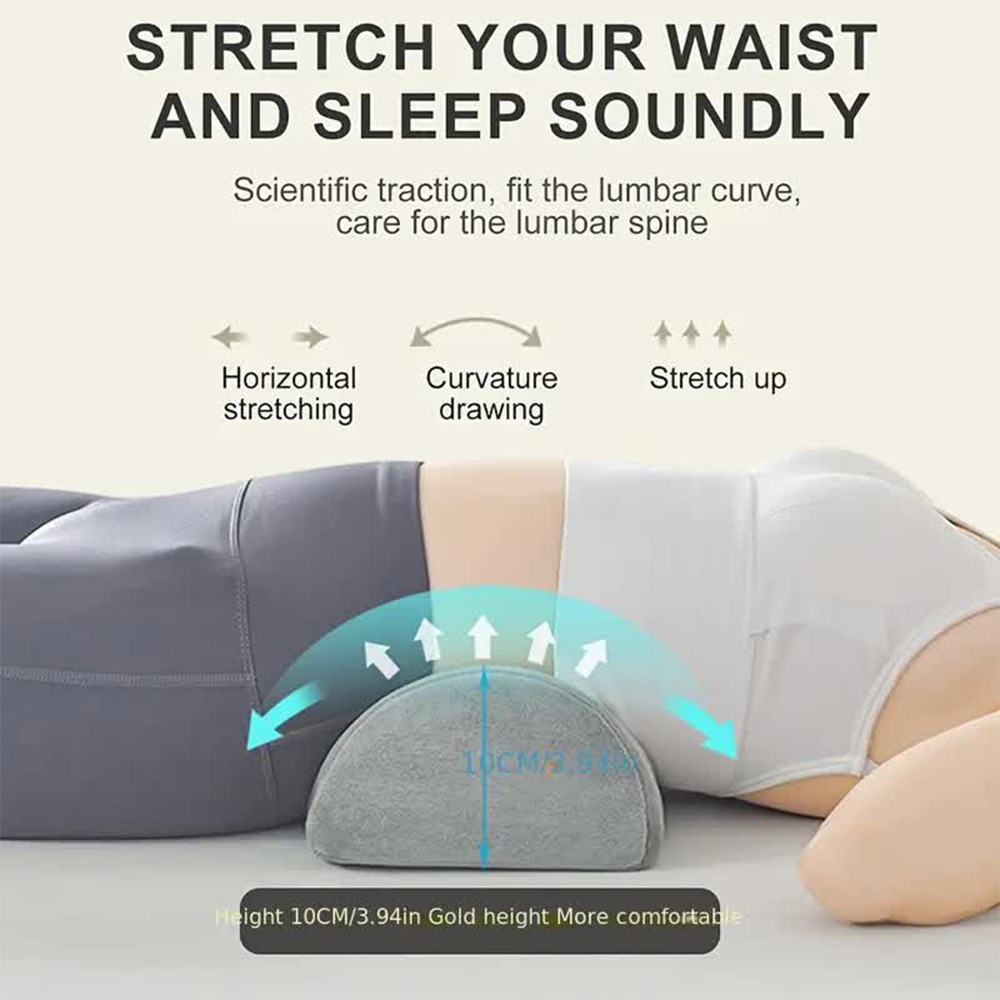1pc Half Moon Bolster Pillow F - Bolster Cushion Round review and price