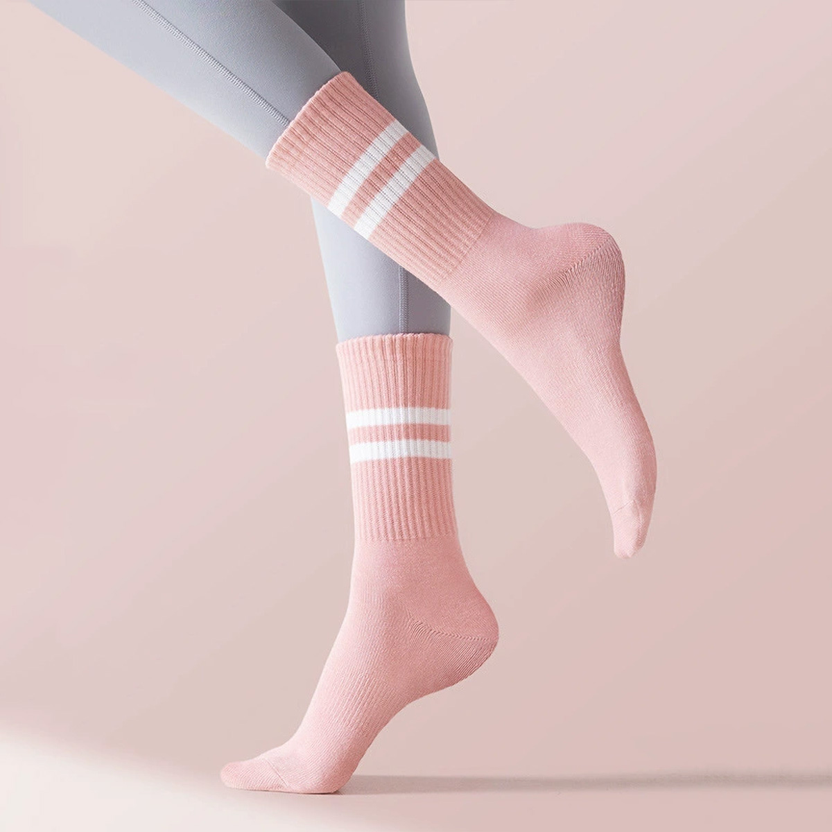 3 Pairs Long Yoga Socks with G - Pilates Yoga Barre review and price