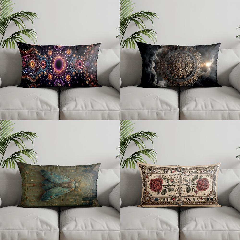Home Decor Colorful Mystical R - Bolster Cushion Round review and price