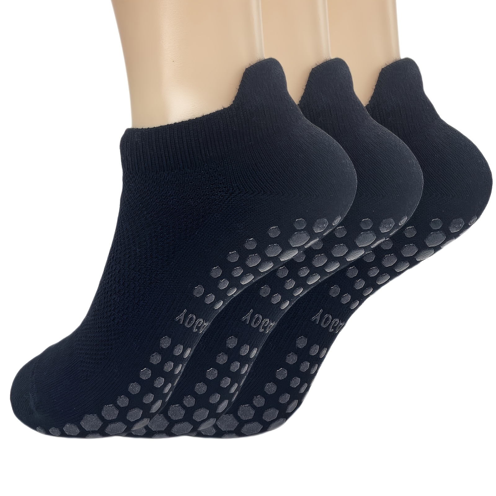 3 Pairs Grip Pilates Socks for - Pilates Yoga Barre review and price