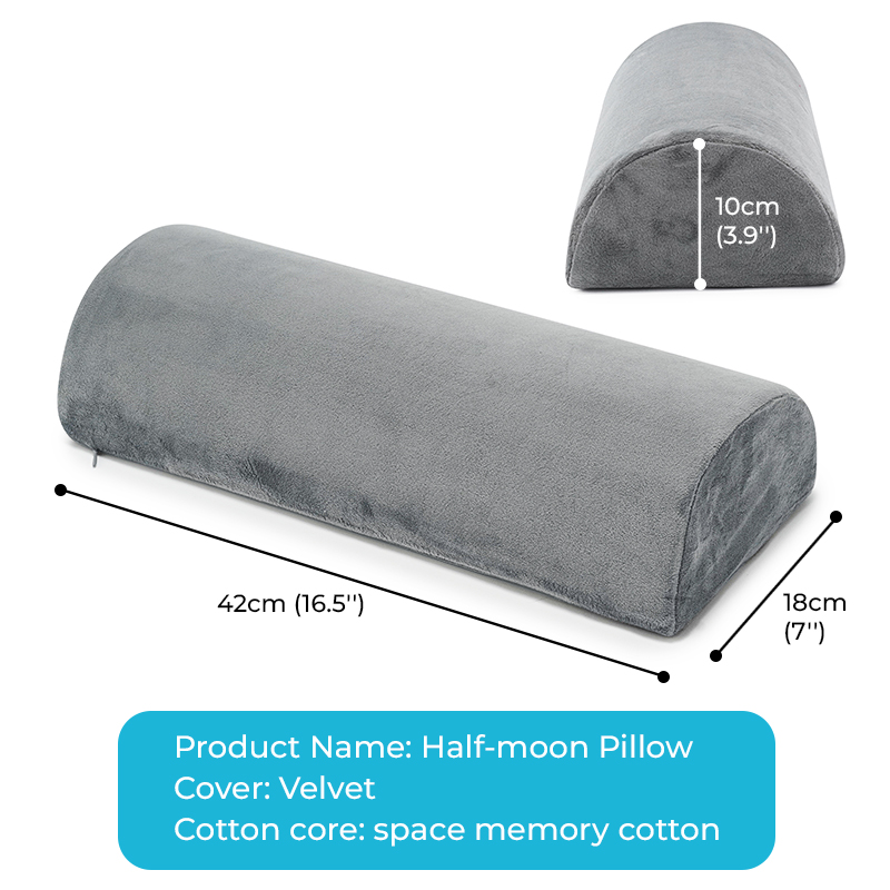 Half Moon Bolster Body Pillow  - Bolster Cushion Round review and price